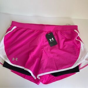 UNDER ARMOUR WoMEN'S SHORTS SIZE XL.